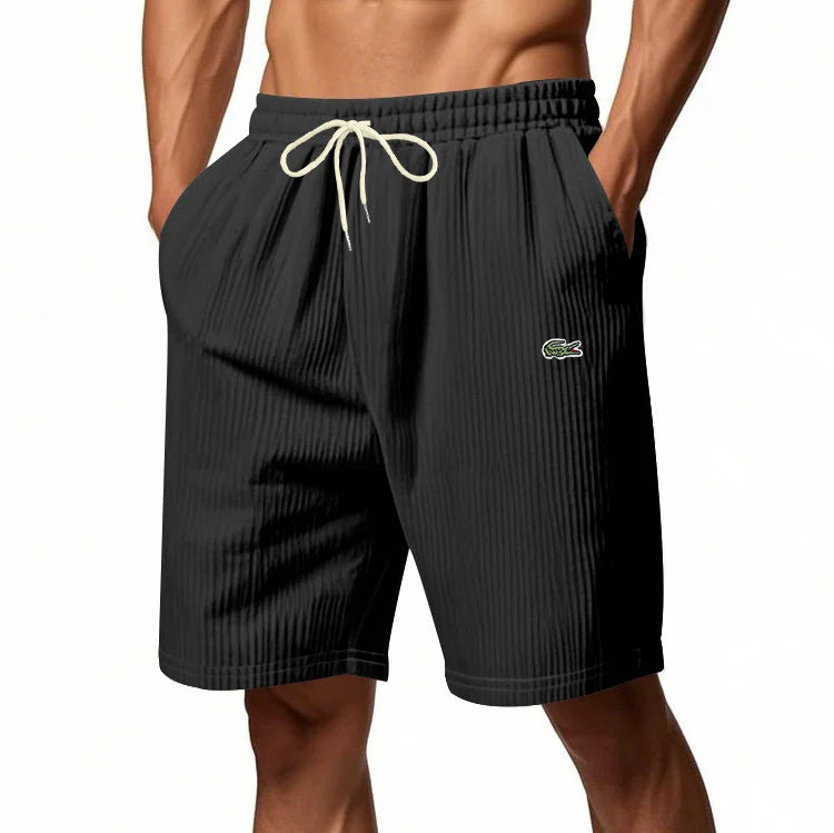 LC™ | Shorts de loisirs décontractés texturés