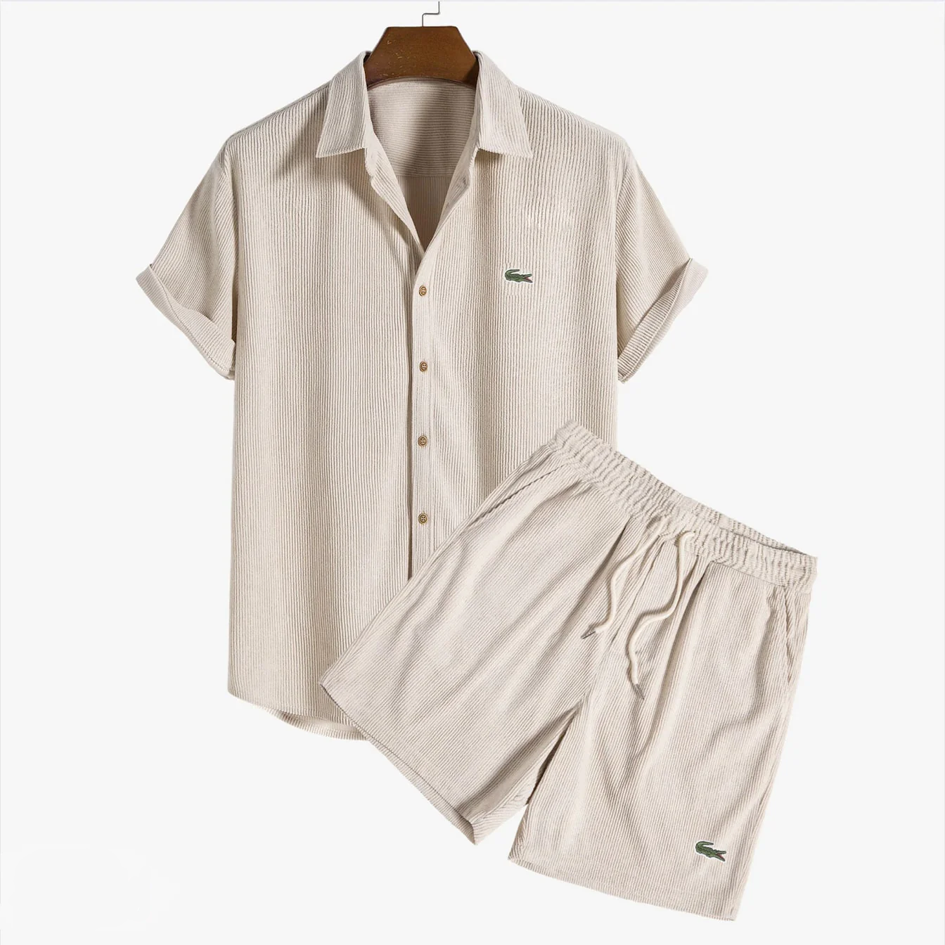 LC™ | Ensemble T-Shirt Texturé et Short