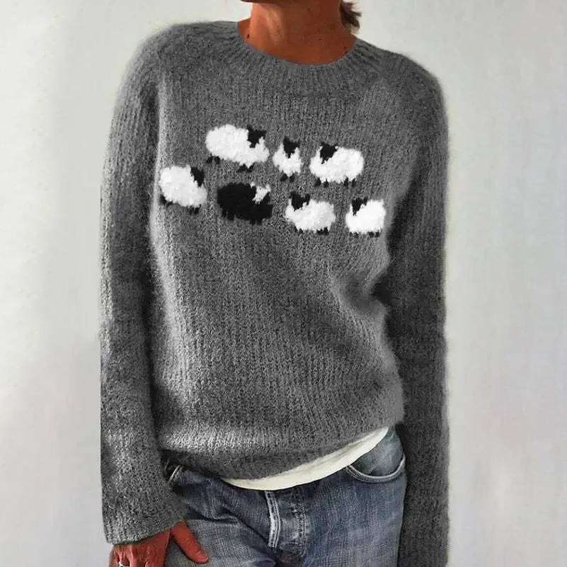 Bianka | Pull Mignon et Confortable en Laine de Mouton