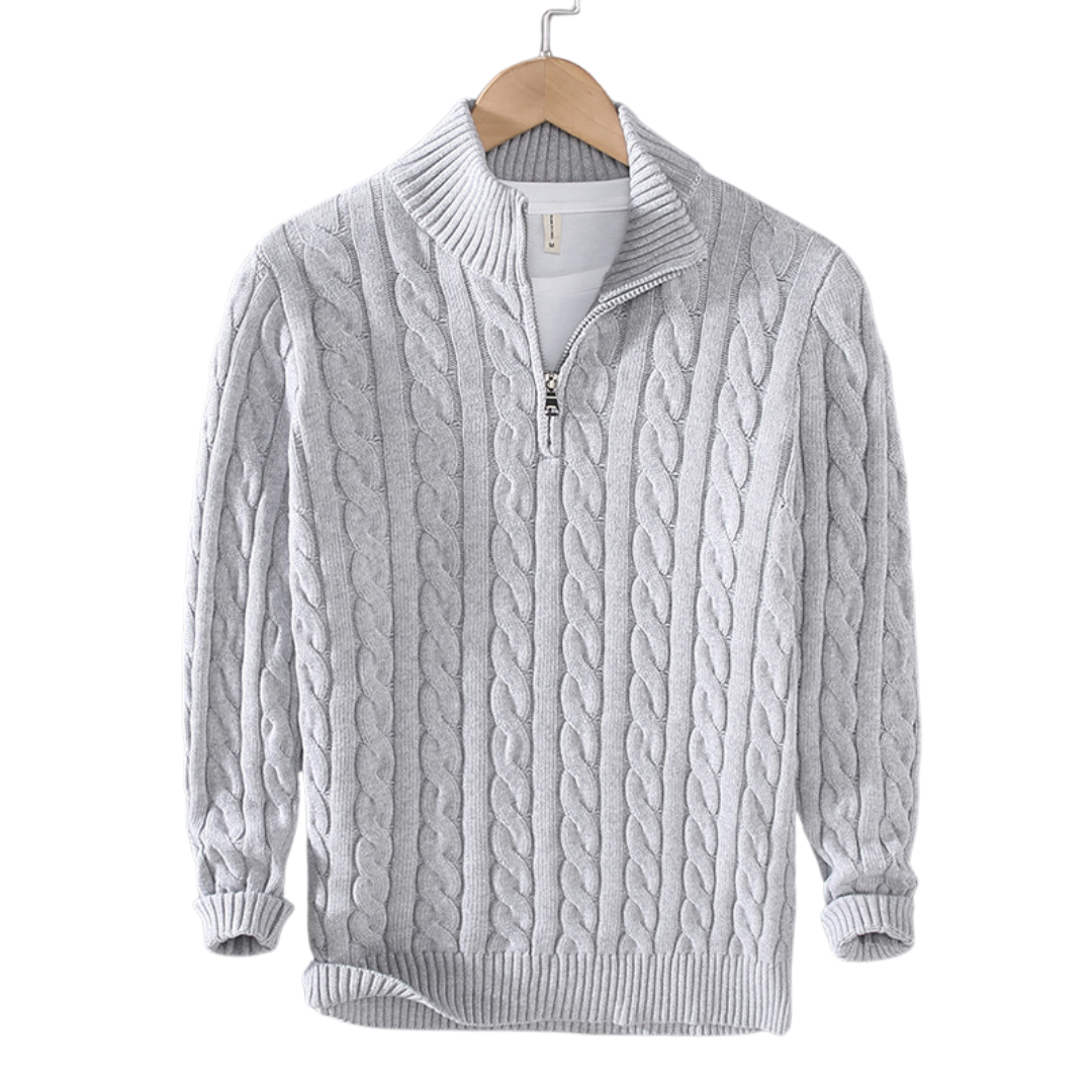 Constance - Pull à col zippé