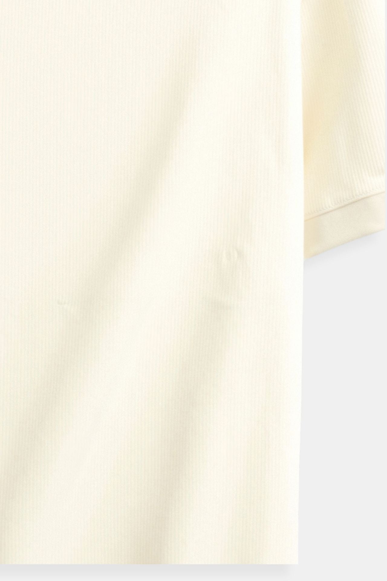 Polo T-shirt en Laine Structurée