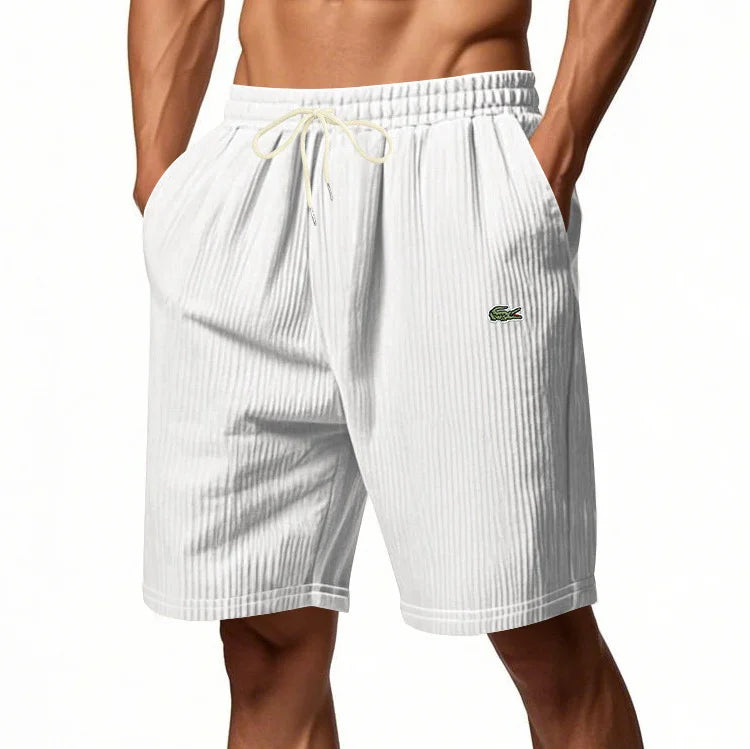 LC™ | Shorts de loisirs décontractés texturés