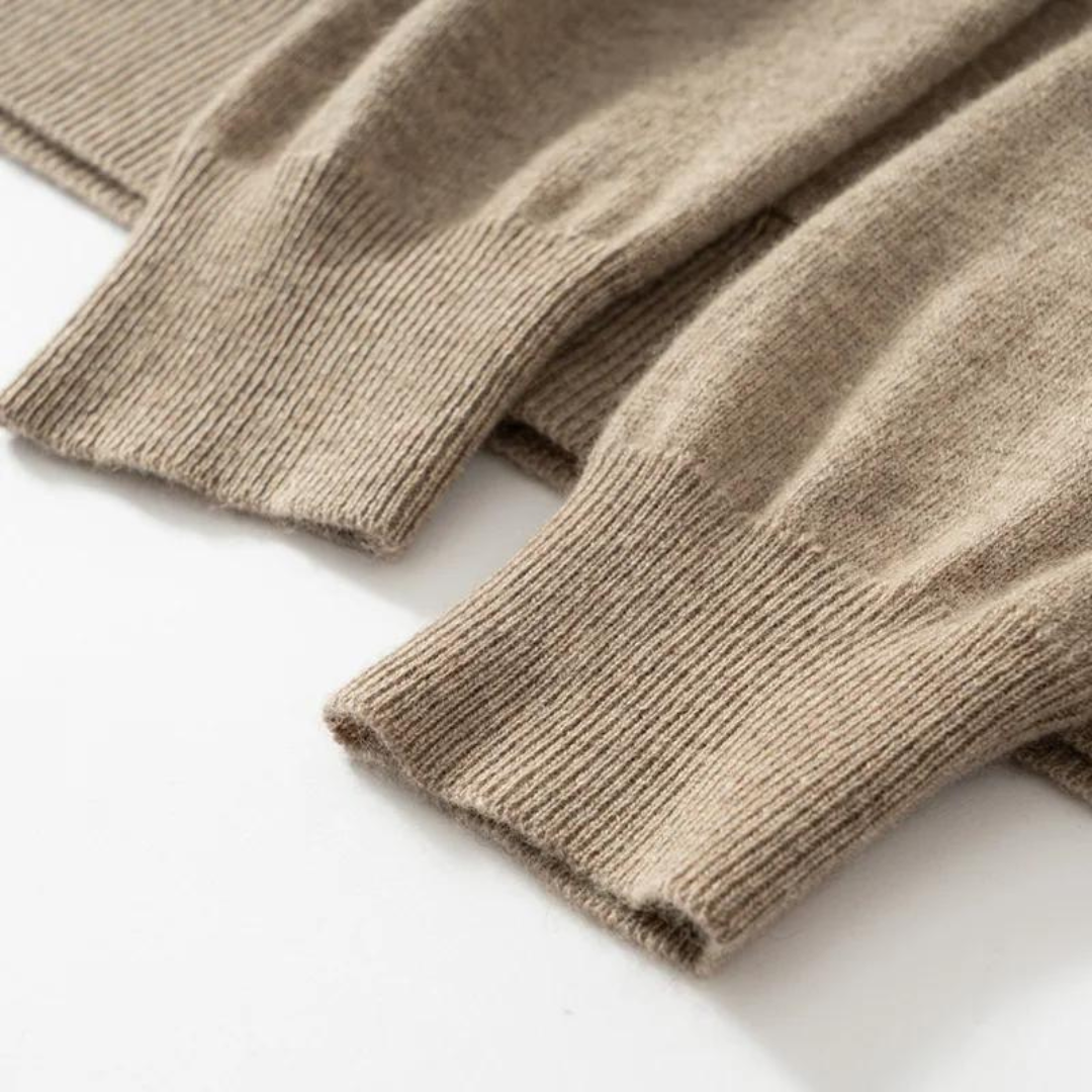Gilet à Capuche 100% Cachemire