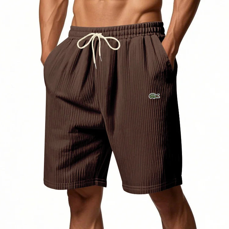 LC™ | Shorts de loisirs décontractés texturés