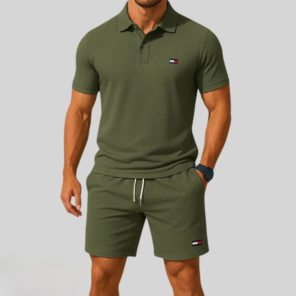 Ensemble Estivo pour Homme – Polo & Shorts