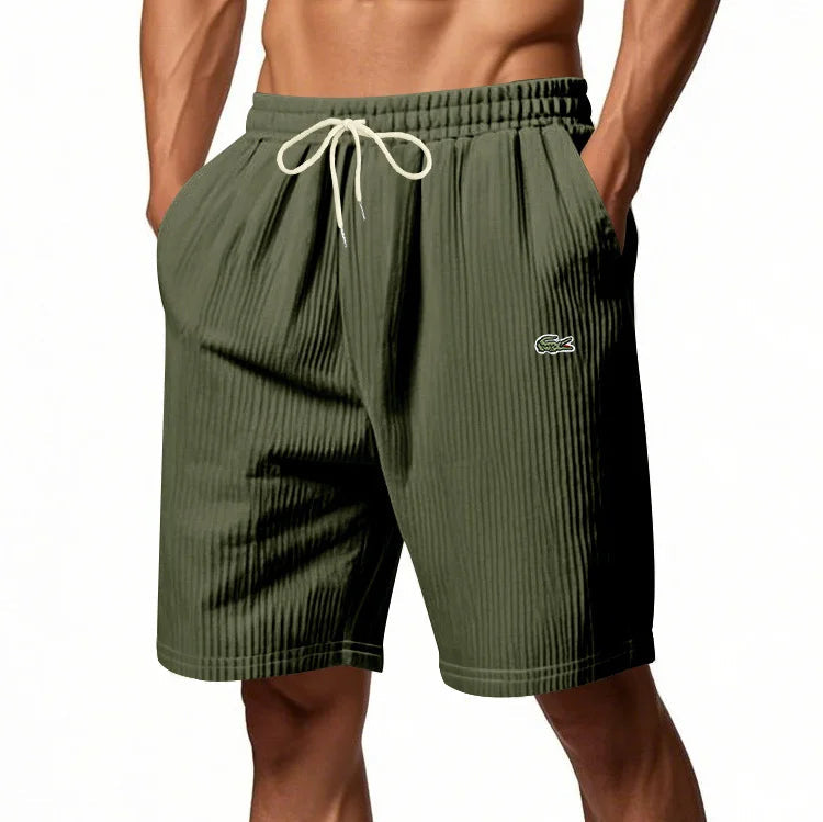 LC™ | Shorts de loisirs décontractés texturés