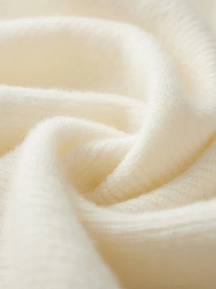 Pull à col zippé en cachemire 100%
