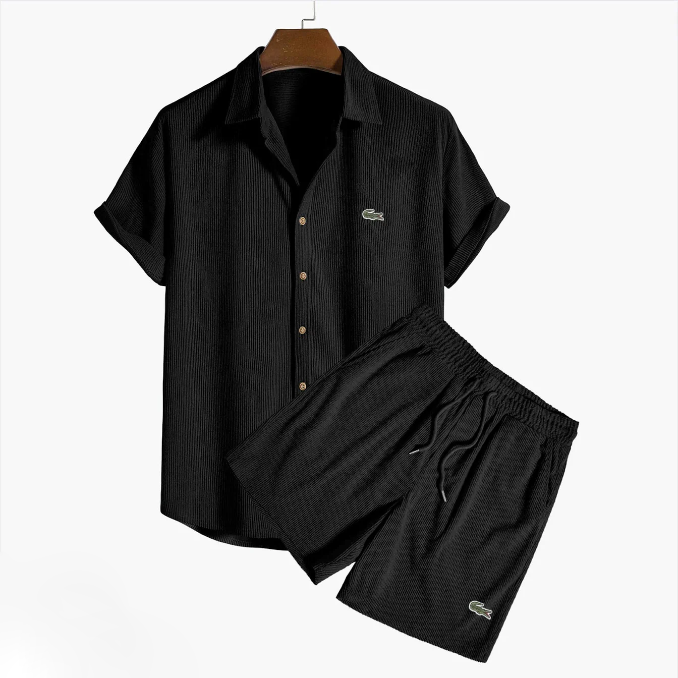 LC™ | Ensemble T-Shirt Texturé et Short