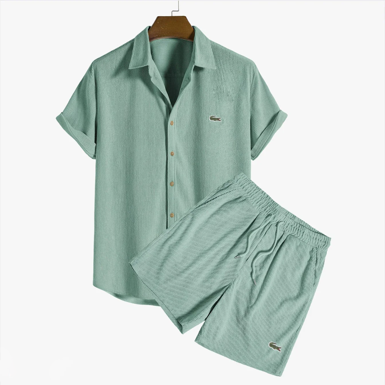 LC™ | Ensemble T-Shirt Texturé et Short