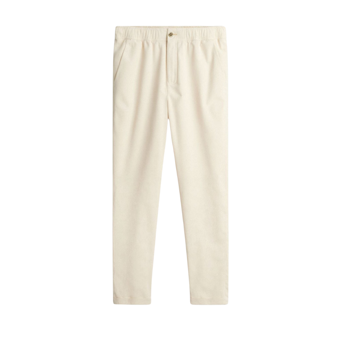 Pantalons en Lin Ample Coupe Classique