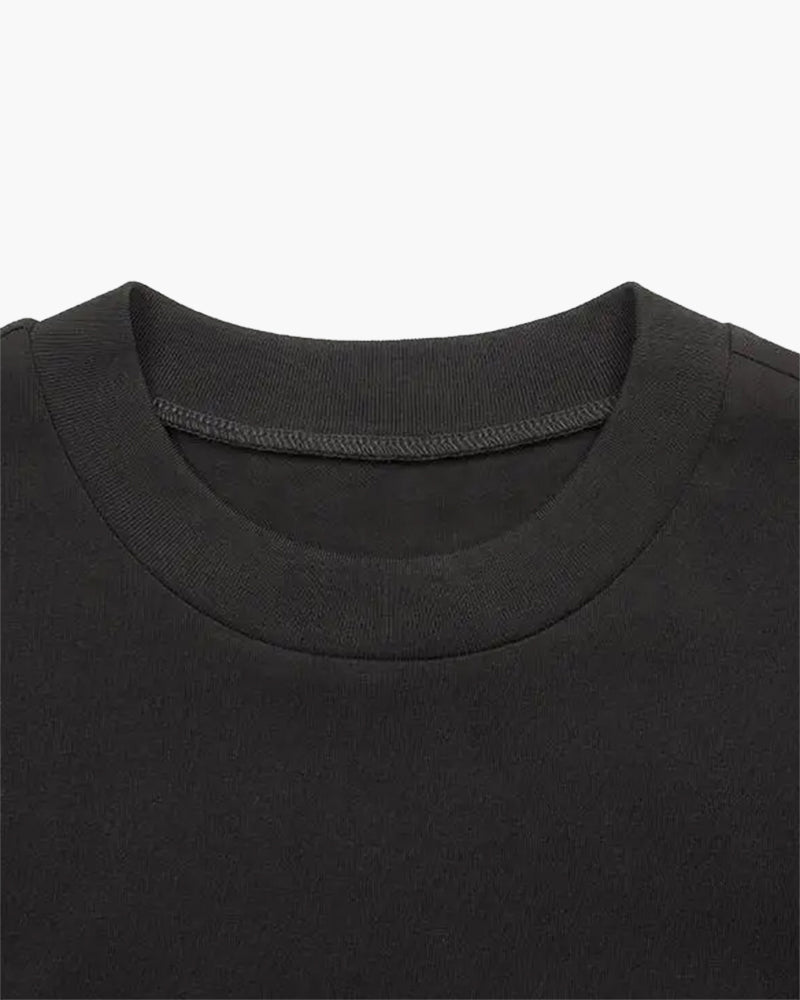 T-shirt Solide Raffiné