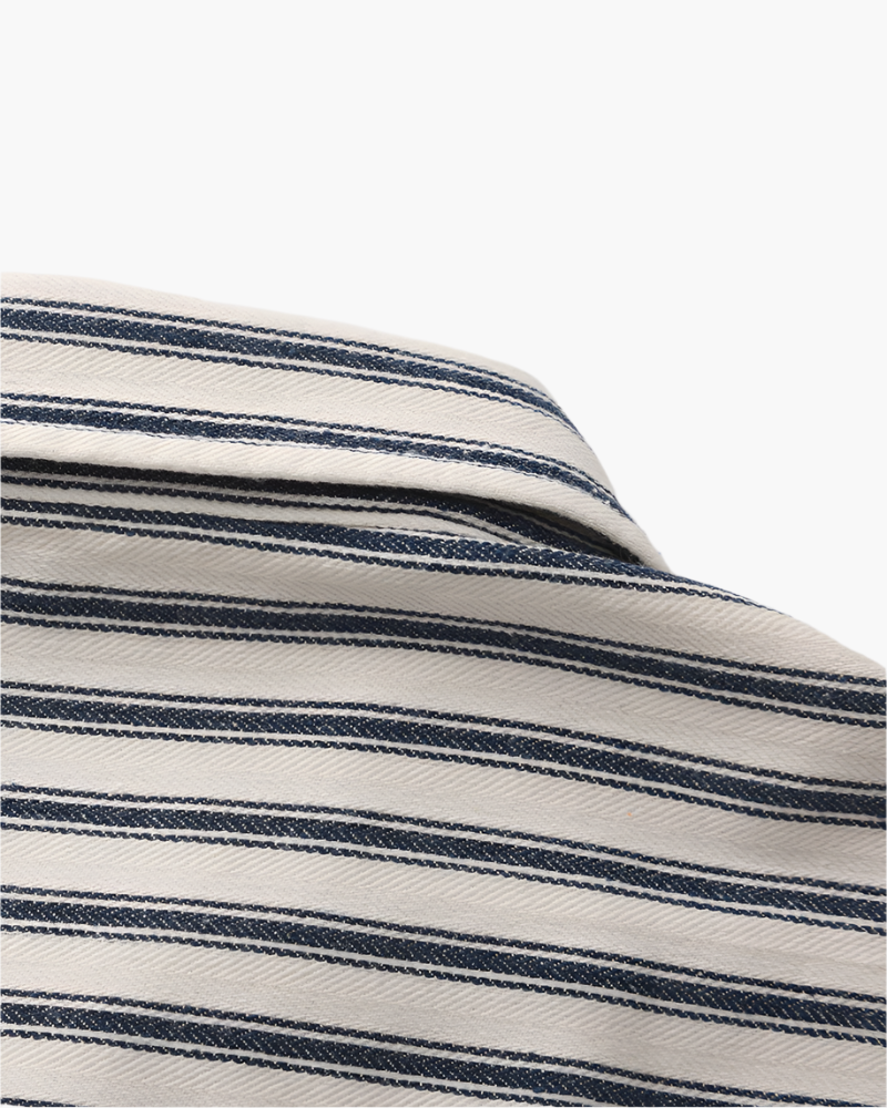 Chemise à rayures pour hommes