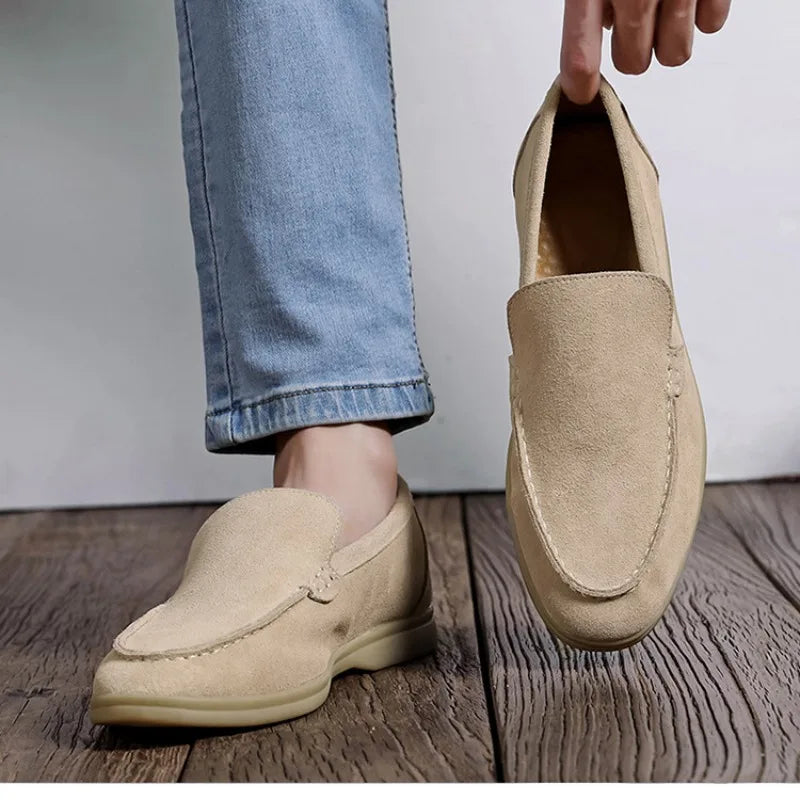 Mocassins en Suède Premium