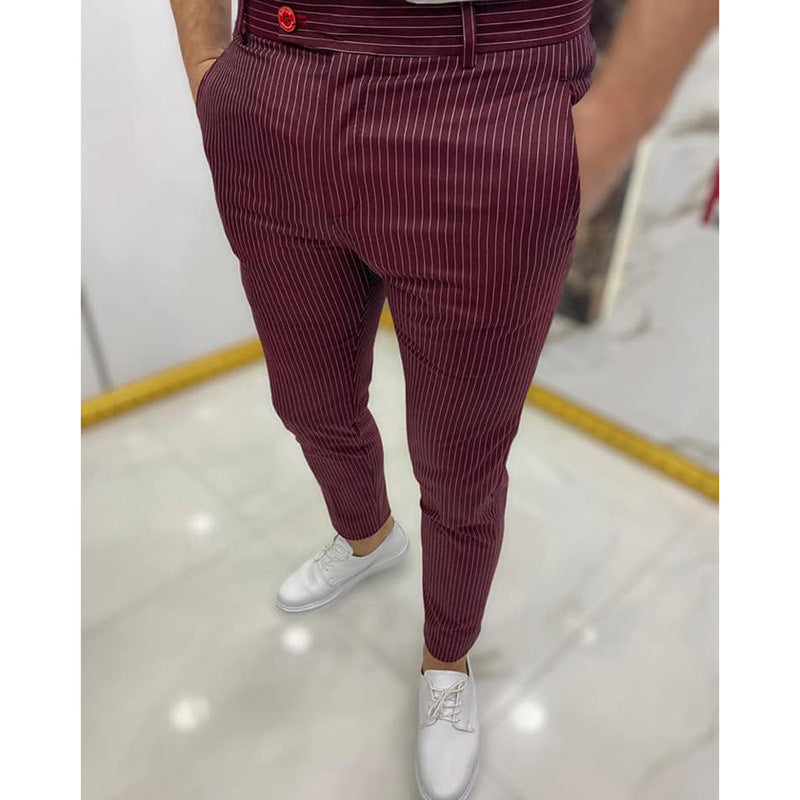 - Pantalons Casual Ajustés