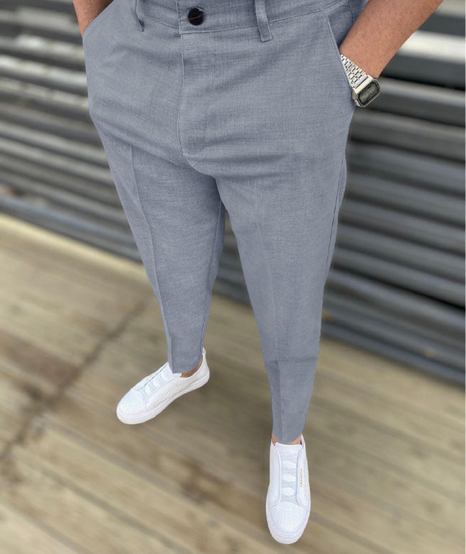 - Pantalons Casual Ajustés
