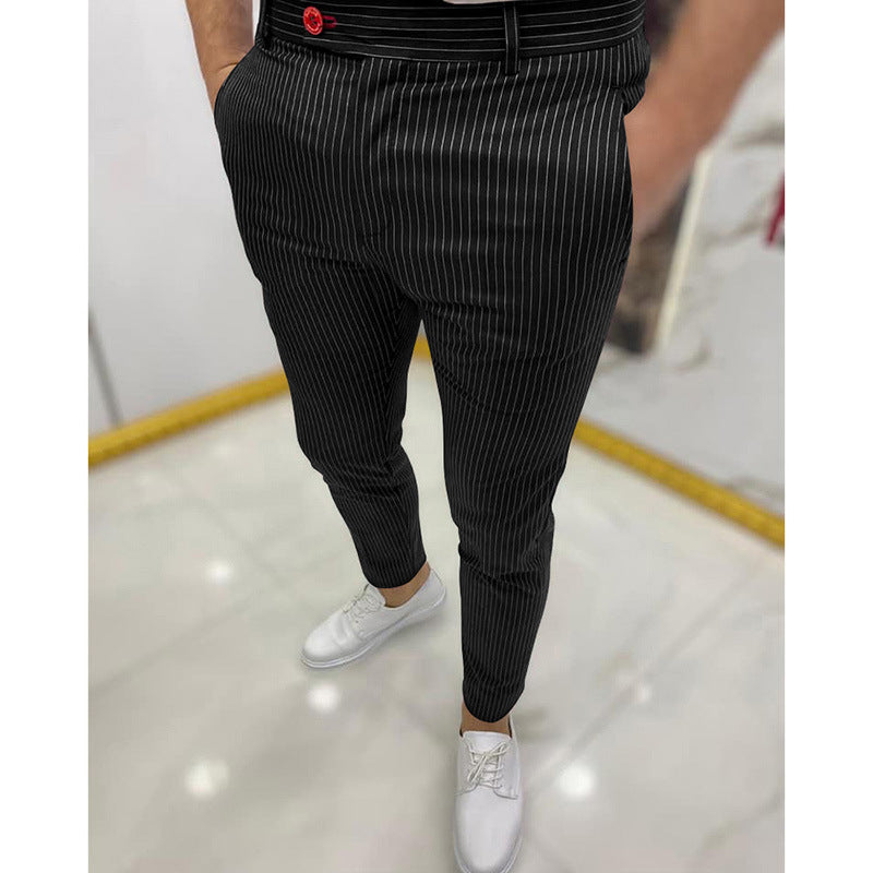 - Pantalons Casual Ajustés