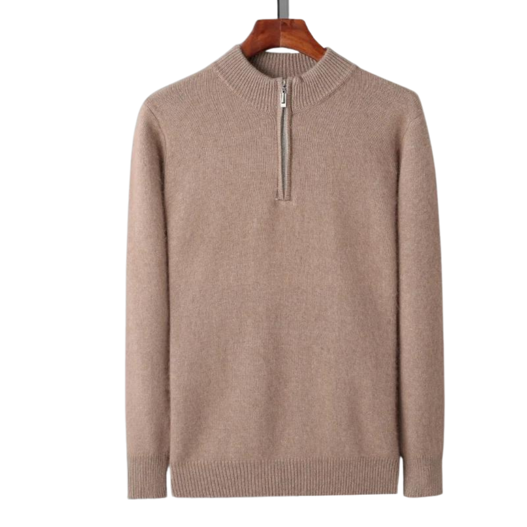 100% Cachemire Zip