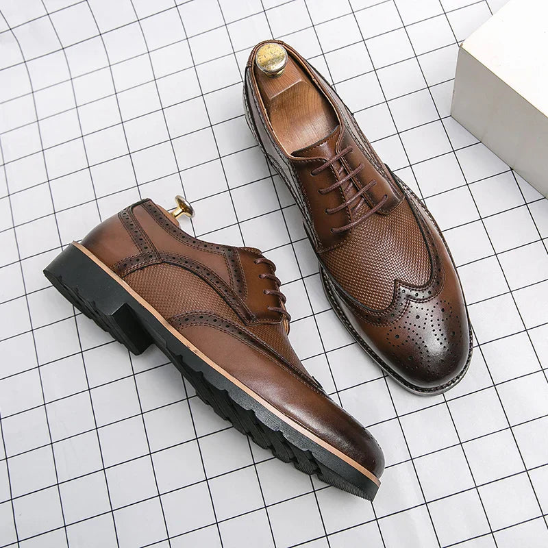 Chaussures Classiques en Cuir Fait Main
