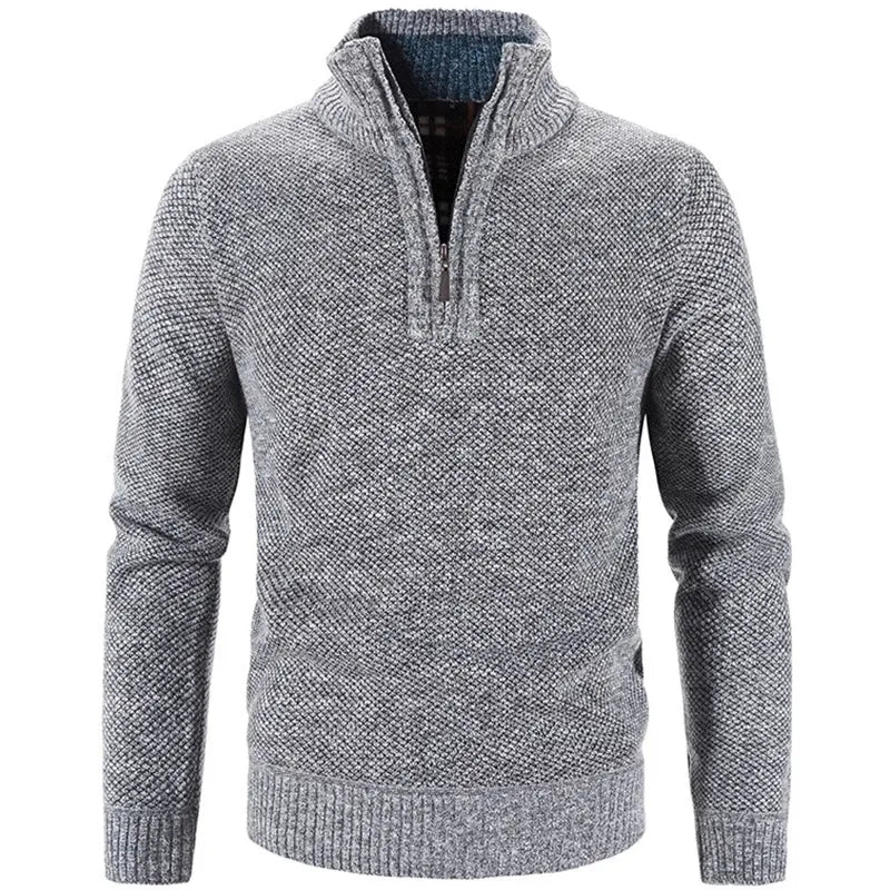 Pull à demi-zip