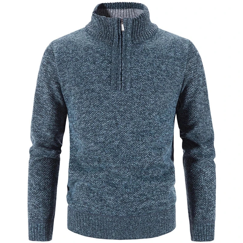 Pull à demi-zip
