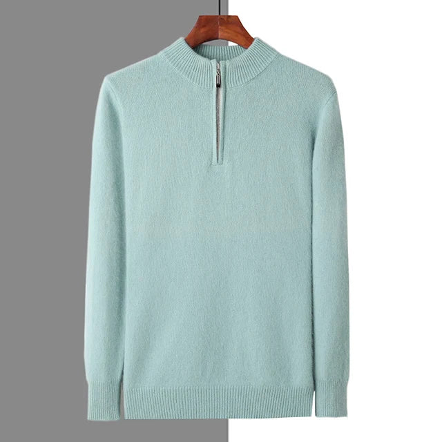 100% Cachemire Zip