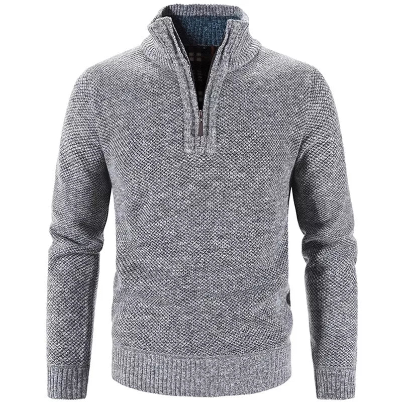 Pull à demi-zip