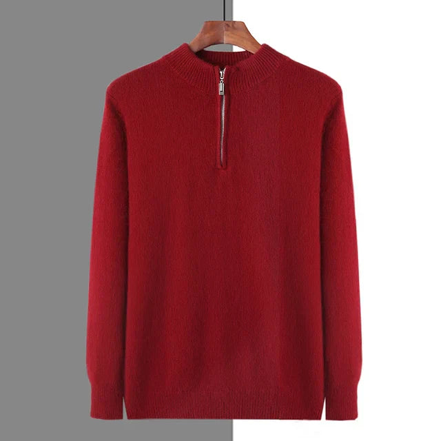 100% Cachemire Zip