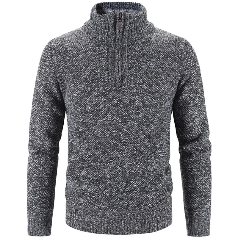 Pull à demi-zip