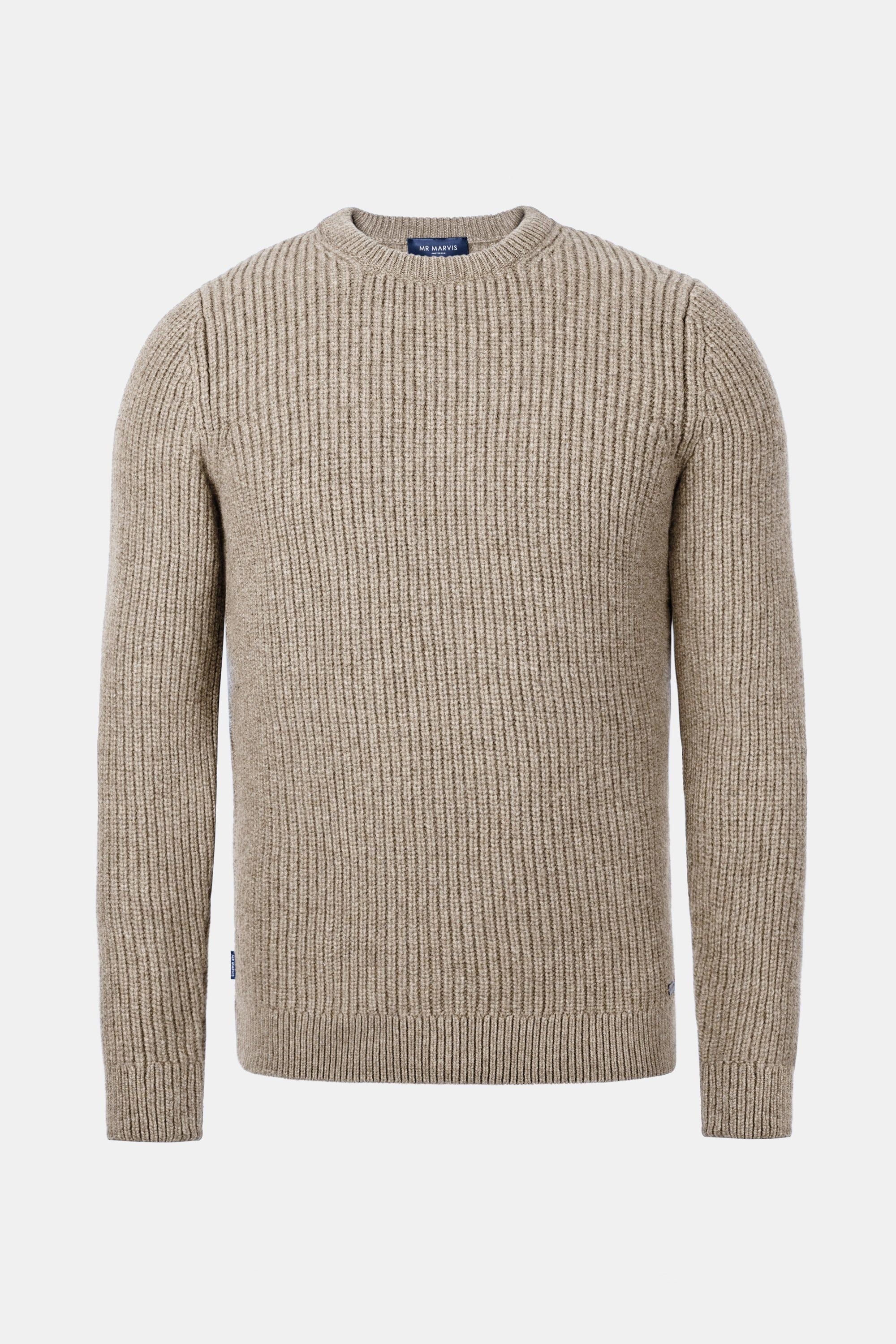 Pull en sable foncé