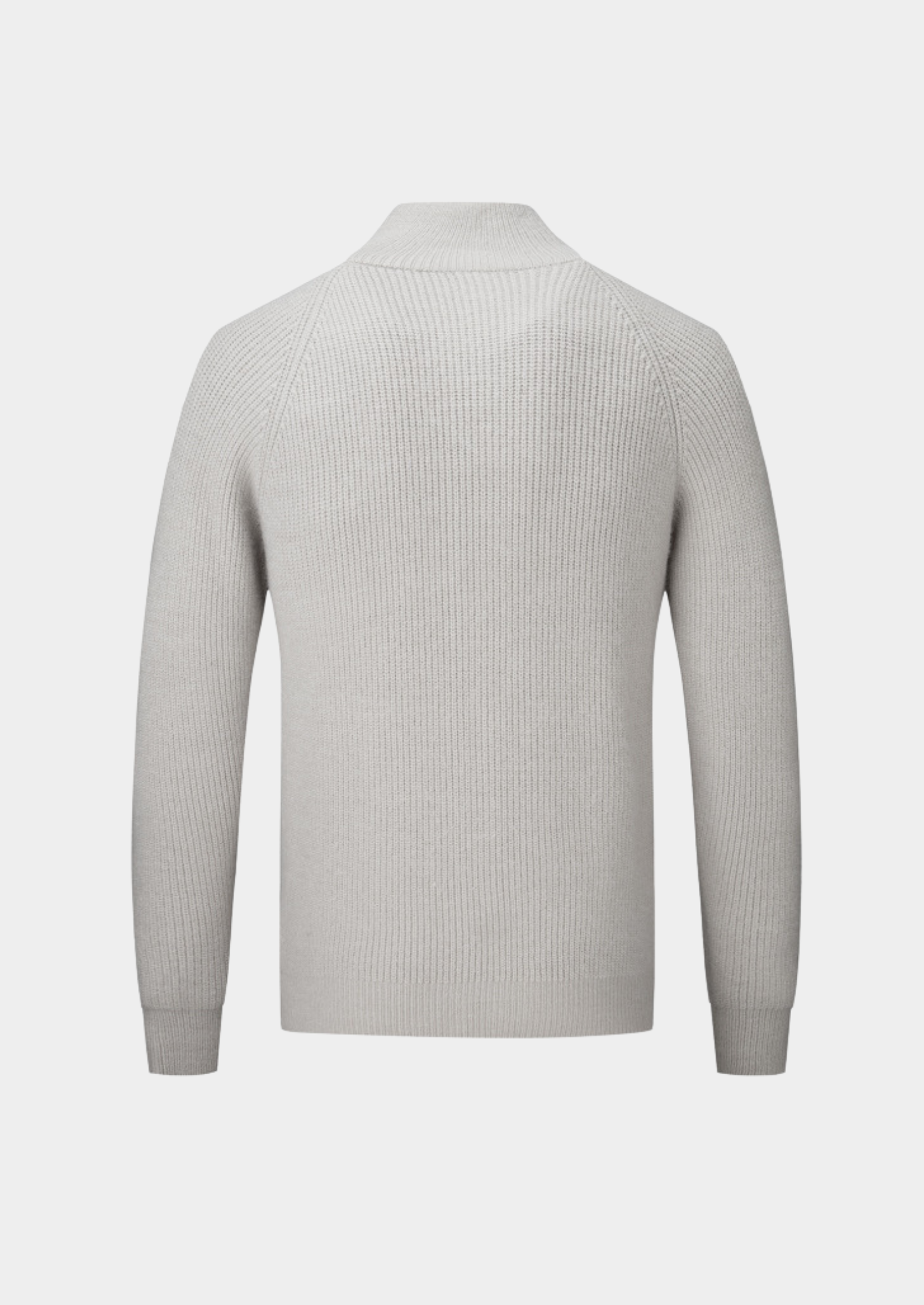 Cardigan zippé en laine mérinos 100%