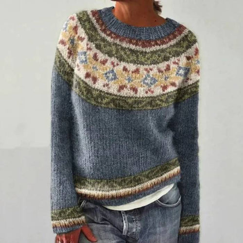 Katri | Pull Rétro Élégant